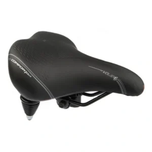 Zadel Selle Bassano Volare XXL Cruiser - Zwart