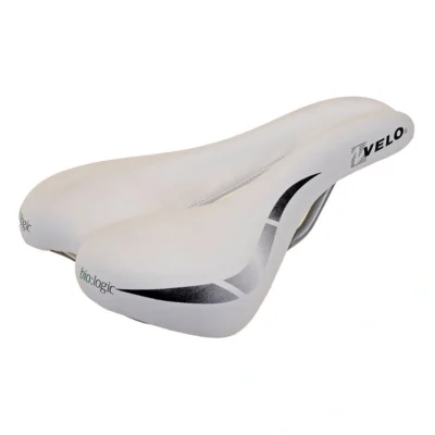 Zadel Velo WideChannel - wit