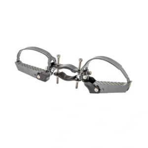 Voetsteunen Mirage met rubber riem inclusief framebuisklem