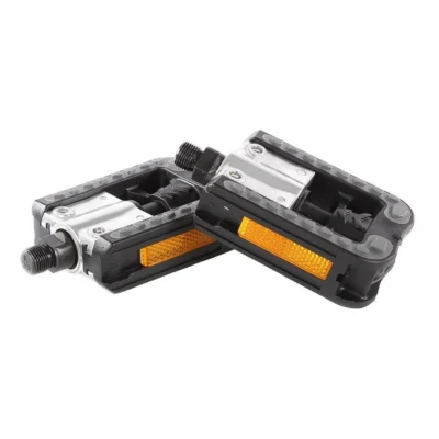 VP vouwpedaal 9/16 Mirage VP-113 anti-slip met reflectoren