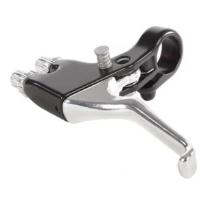 Remgreep links Mirage dubbele kabel - zwart/zilver (bulkverpakking)