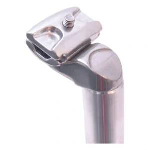 Zadelpen ATB - ø30,8 / 350 mm - aluminium - Zilver