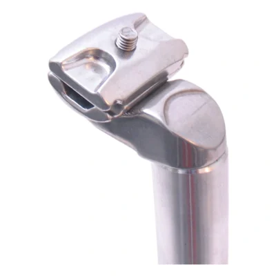 Zadelpen ATB - ø30,8 / 350 mm - aluminium - Zilver