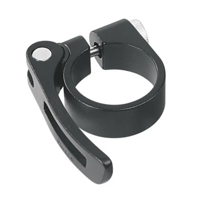 Zadelpenklem Ergotec SCQ-080 ø31,8 aluminium met snelspanner - zwart