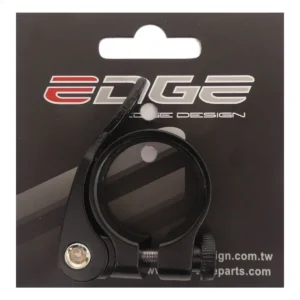 Zadelpenklem Edge ø34.9 Alu Quick-Release - zwart