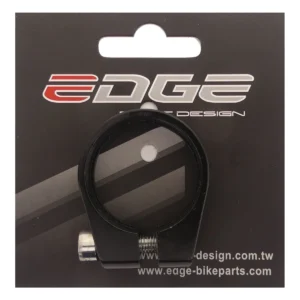 Zadelpenklem Edge ø34.9 aluminium met inbusbout - zwart