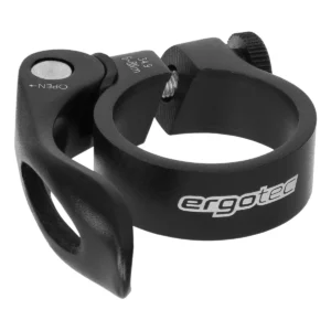 Zadelpenklem Ergotec SCQ-0100 ø34,9 aluminium met snelspanner - zwart