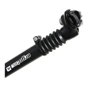 Zadelpen verend Ergotec Cushy-ST - ø27,2 / 350 mm - Zwart