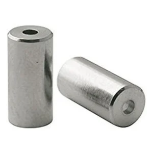 Kabelhoedje Elvedes ø4,3 - 5,7mm messing - zilver (150 stuks)