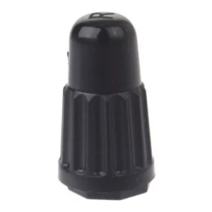 Ventieldop Sclaverand / Frans ventiel - zwart (20 stuks)