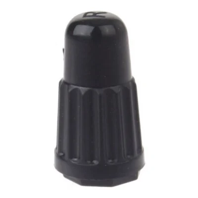 Ventieldop Sclaverand / Frans ventiel - zwart (20 stuks)