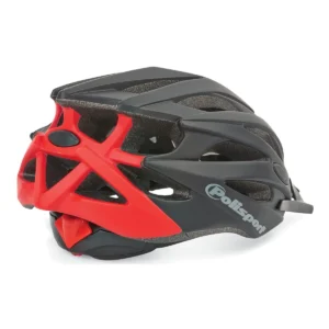 Fietshelm Polisport Twig M 55-58 cm - zwart / mat rood