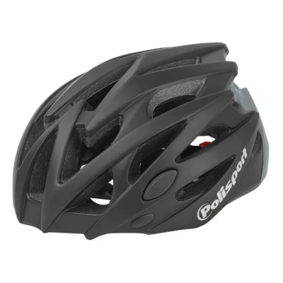 Fietshelm Polisport Twig L 58-61 cm - zwart / grijs