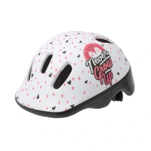 Fietshelm Polisport Hoggy XXS 44-48 cm - wit/mat roze