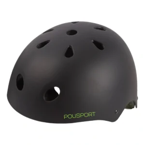 Fietshelm Urban Radical Graffiti S 53-55 cm - mat zwart / groen