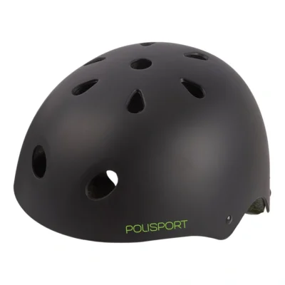 Fietshelm Urban Radical Graffiti S 53-55 cm - mat zwart / groen