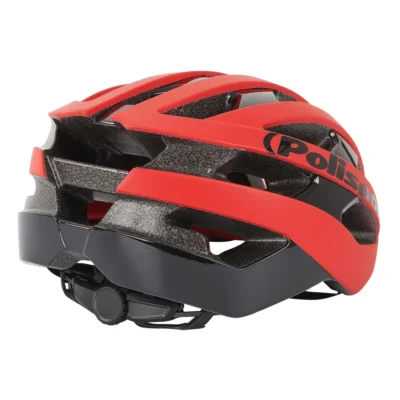 Fietshelm Polisport Light Pro M 54-58 cm - mat rood / zwart
