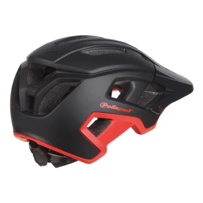 Fietshelm Polisport Mountain Pro M 55-58 cm - zwart / rood