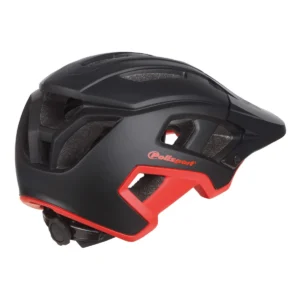 Fietshelm Polisport Mountain Pro L 58-61 cm - zwart / rood