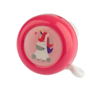 Fietsbel PexKids Unicorn - roze/wit