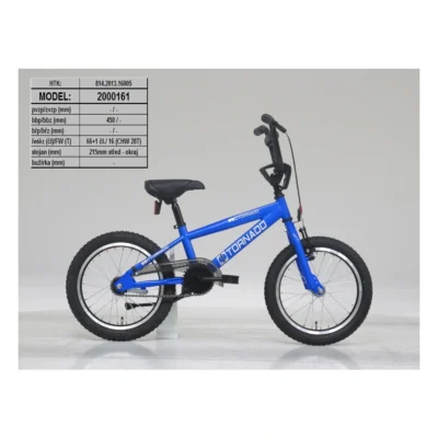 16" BMX Tornado - blauw