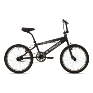 Freestyle BMX 20" Royal Bugatti - mat zwart met zwarte banden