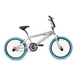 20" BMX Freestyle Royal Bugatti - lichtblauw/grijs met blauwe banden