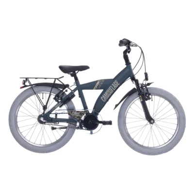 Kinderfiets 20" Bike Fun Camouflage met Shimano Nexus 3 - mat donkergroen