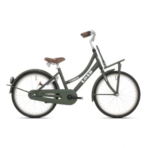 Bikefun Load 20" meisjesfiets met remnaaf - kaki groen