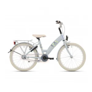 Bikefun 20 inch meisjes "Lots of Love" - remnaaf - blauw