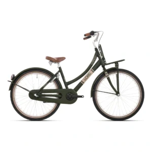 Kinderfiets 24" Bike Fun Load - mat groen