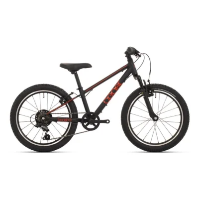 Bikefun 24" The Beast V-brake 6 speed - zwart/rood