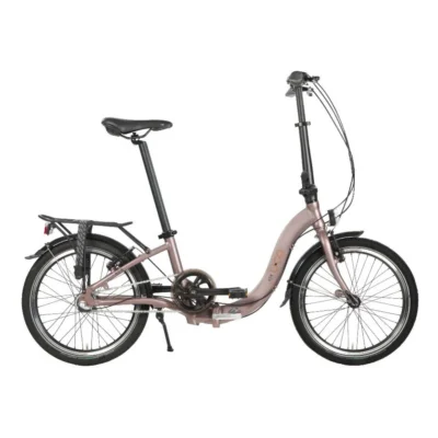 Vouwfiets 20" U-Go Now i3 met lage instap - V-brake - Nexus 3 speed - marroon brown