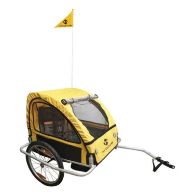 Kinderaanhanger / bagageaanhangwagen M-Wave Kids Ride Easy met stalen frame