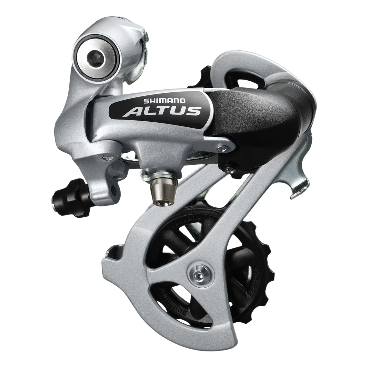 Achterderailleur Shimano Altus RD M310 7 8 Speed Smart Oogbevestiging Zilver