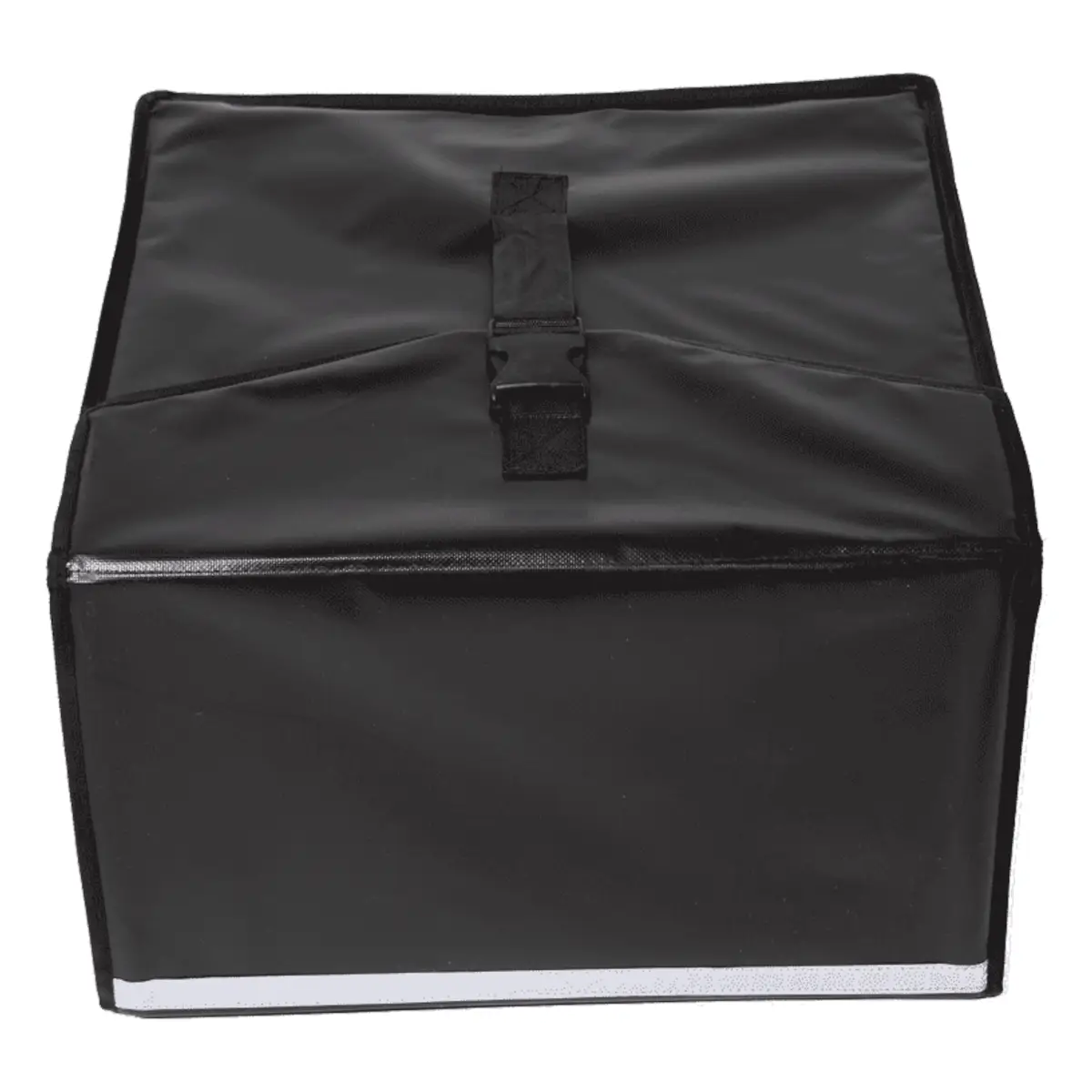 Bezorgkoffer pizzakoffer achterlader Zwart Gesloten