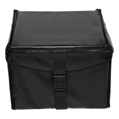 Bezorgkoffer / pizzakoffer bovenlader - Zwart