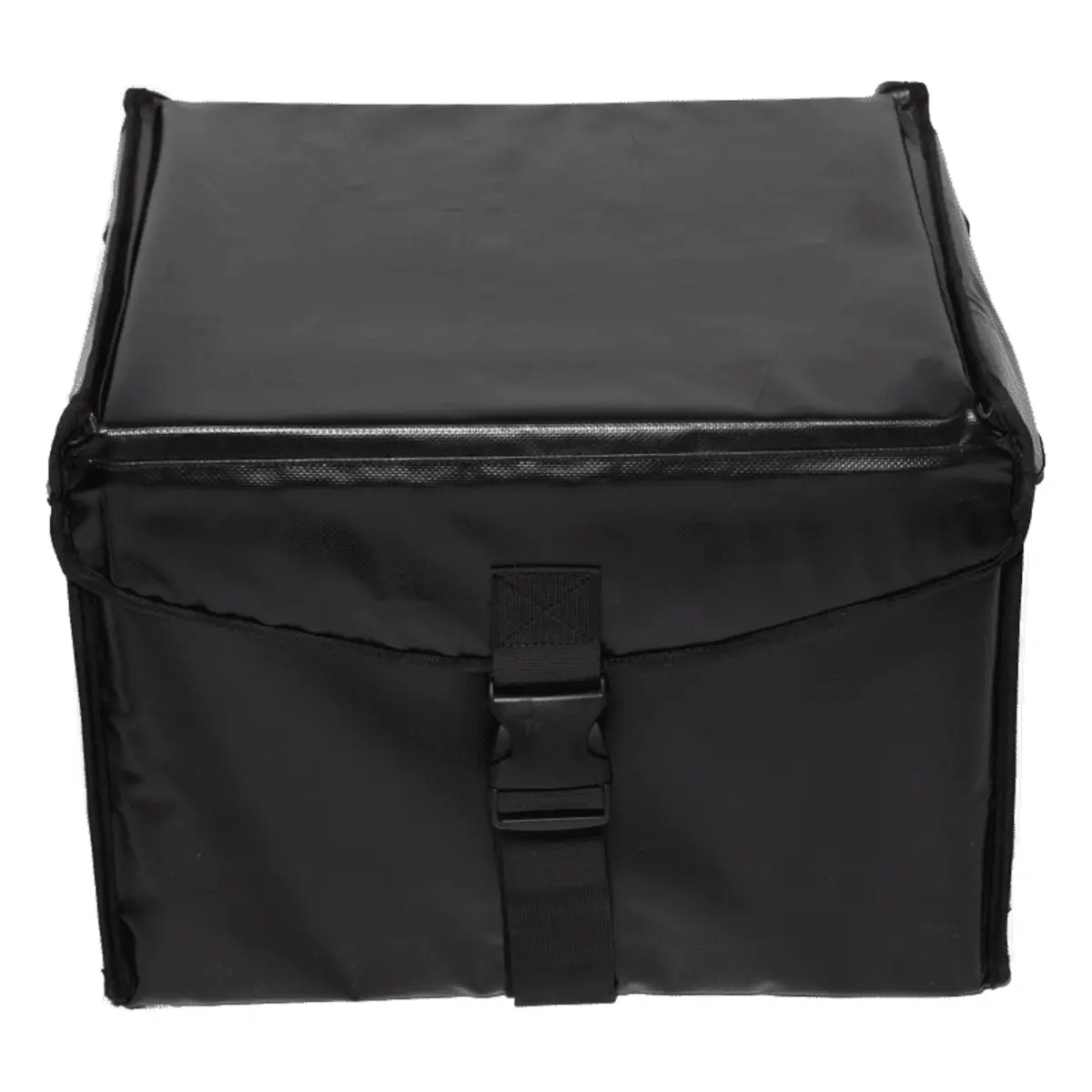 Bezorgkoffer pizzakoffer bovenlader Zwart Gesloten