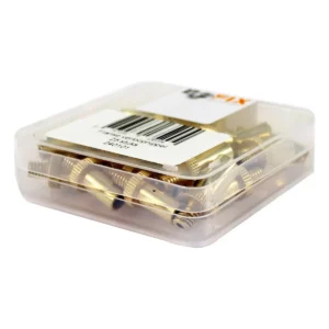 Bofix verloopnippel Frans ventiel met kraag - (25 Stuks)