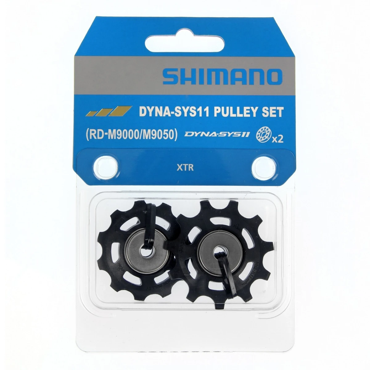 Derailleurwielset-shimano-xtr-rd-m9000-11t-in-verpakking. Webp Derailleurwielset Shimano XTR RD M9000 11T In verpakking