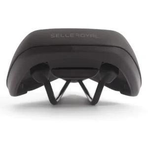 Fietszadel selle royal vivo athletic - zwart - achterkant Fietszadel Selle Royal Vivo Athletic Zwart Achterkant