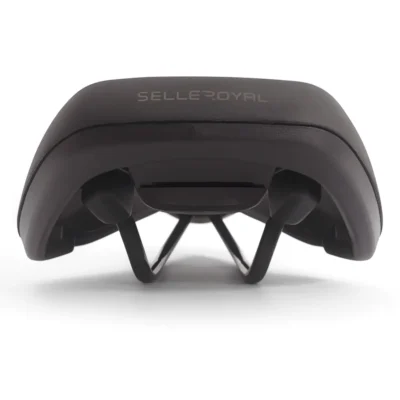 Fietszadel Selle Royal Vivo Athletic Zwart Achterkant