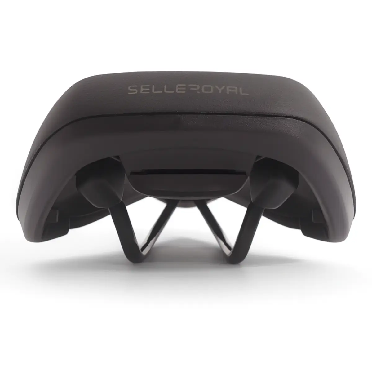 Fietszadel selle royal vivo athletic - zwart - achterkant Fietszadel Selle Royal Vivo Athletic Zwart Achterkant