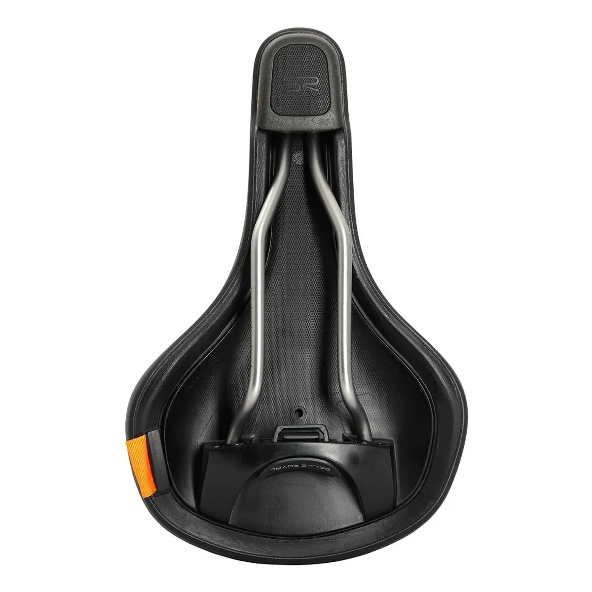 Zadel Selle Royal Explora Athletic Zwart Onderkant