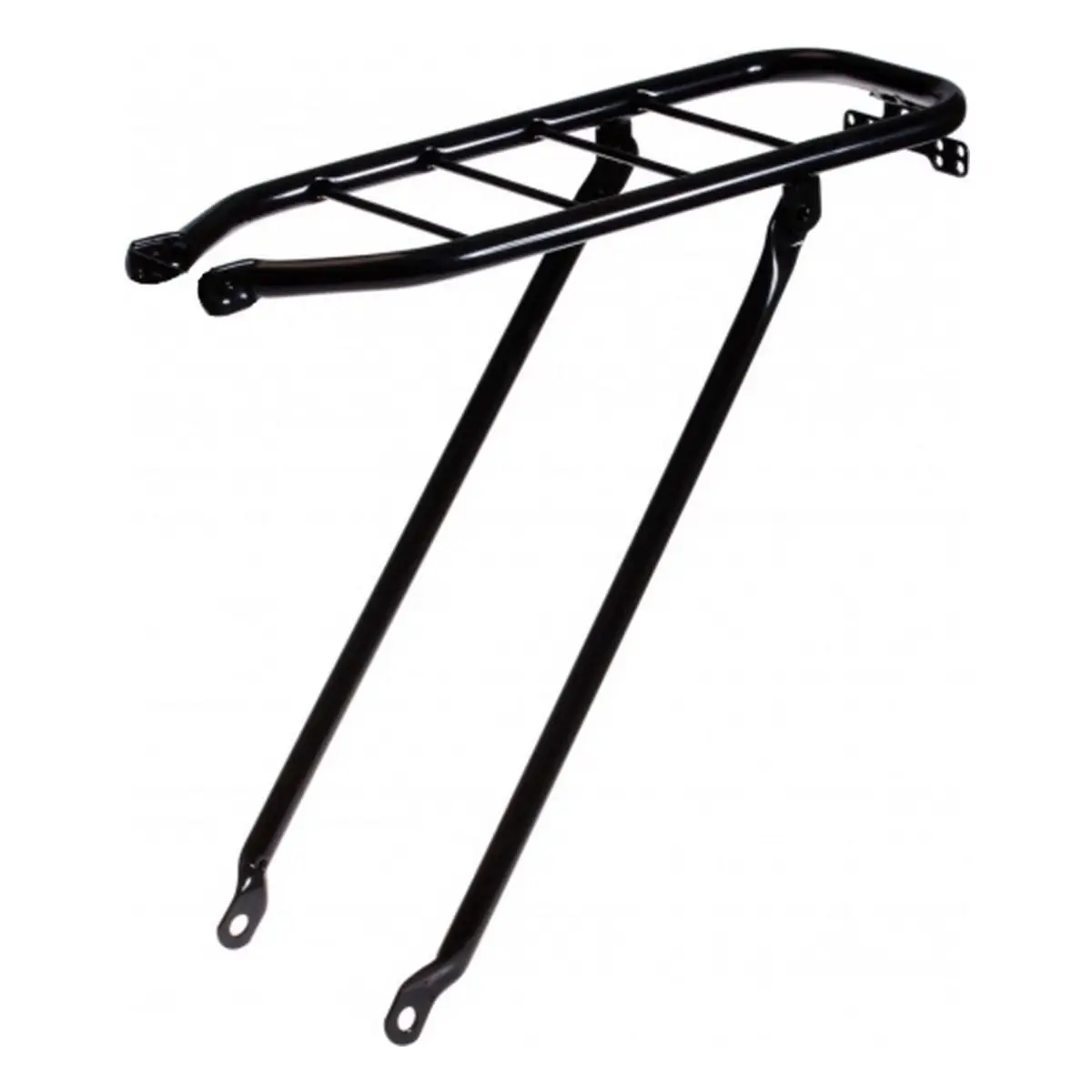 achterdrager 26 28 steco met scharnierbare poten zwart