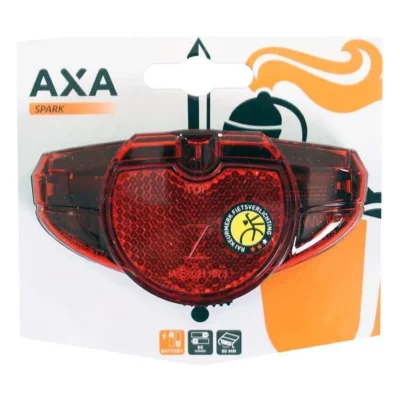 achterlicht axa spark batterijen in verpakking