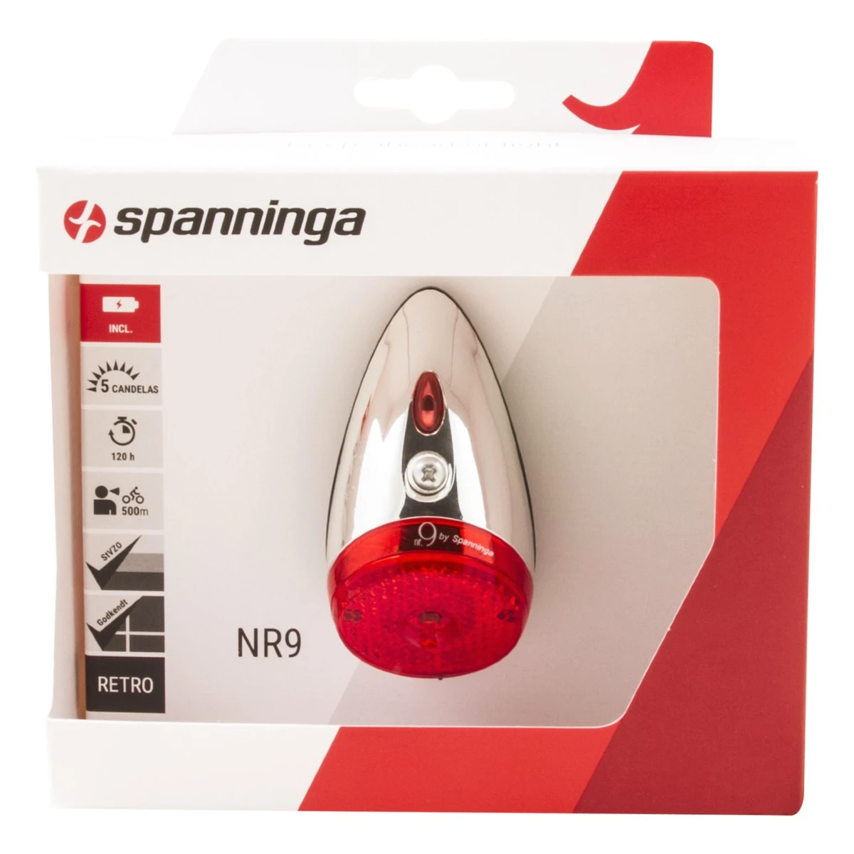 Achterlicht-spanninga-retro-nr-9-batterijen-chroom-zwart-in-doos. Webp achterlicht spanninga retro nr 9 batterijen chroom zwart in doos