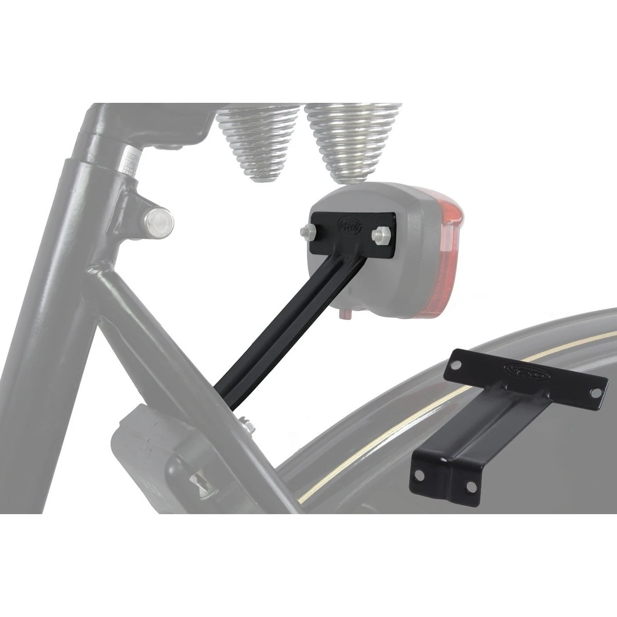 Achterlichtbeugel-universeel-matzwart. Webp achterlichtbeugel universeel matzwart