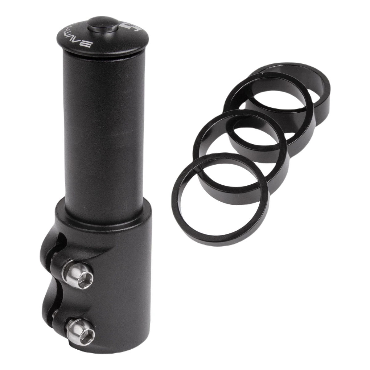 ahead pen verlenger 1 1 8 inch incl 4 spacers ahead plug zwart