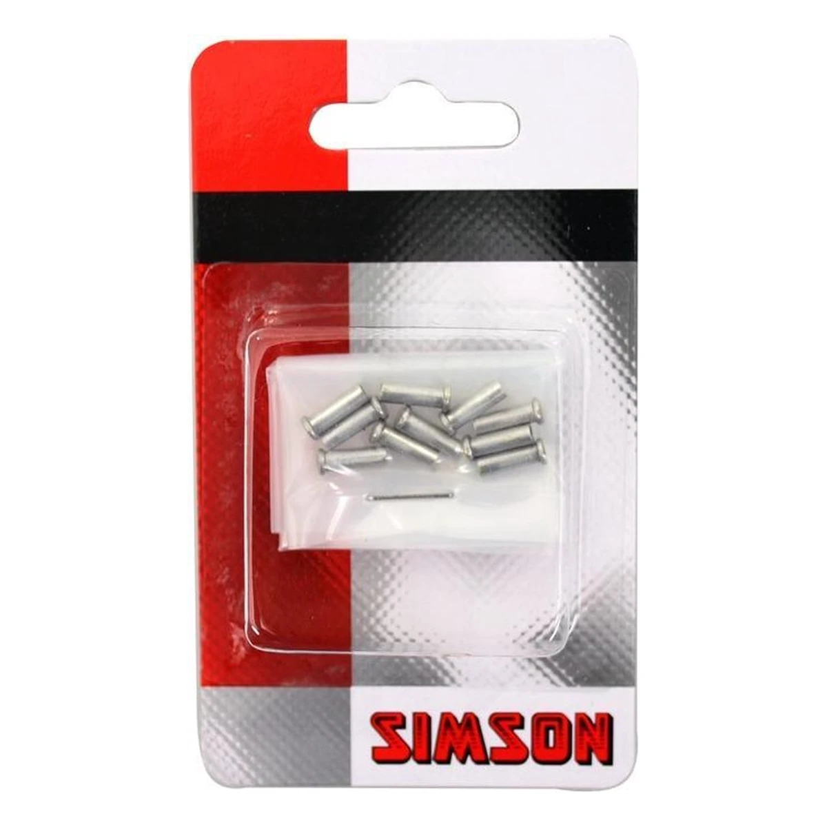 anti rafel nippel simson aluminium 10 stuks in doosje